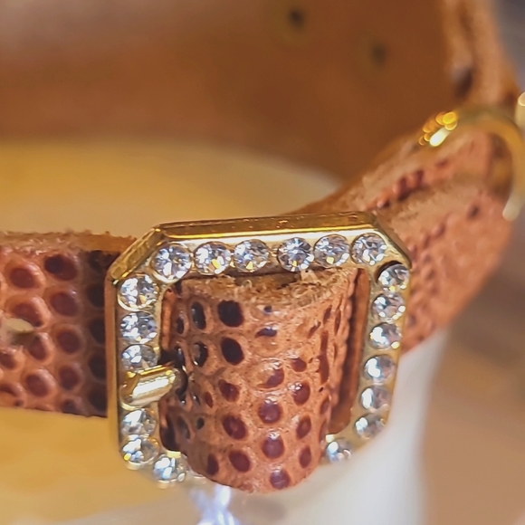 Dog Collar/Leather Dog Collar Small - Picture 4 of 5